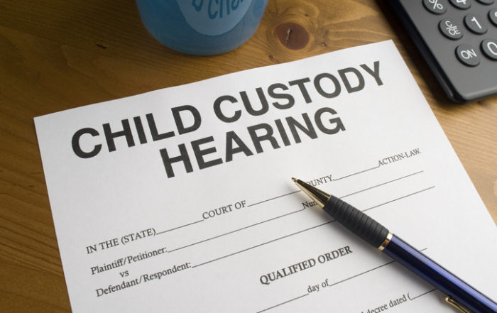 Child Custody Hearing